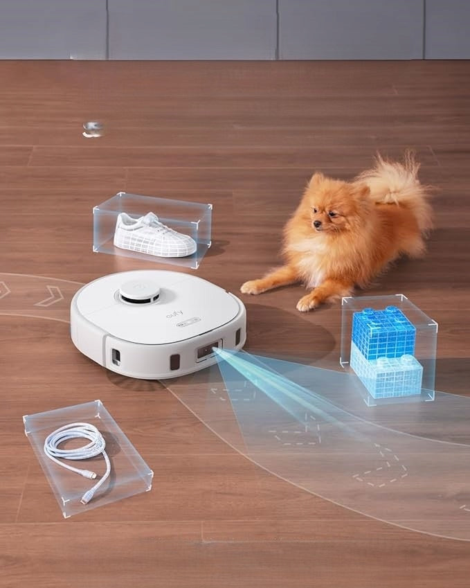 Robot sprzątający eufy RoboVac X10 Omni Mopping Biały