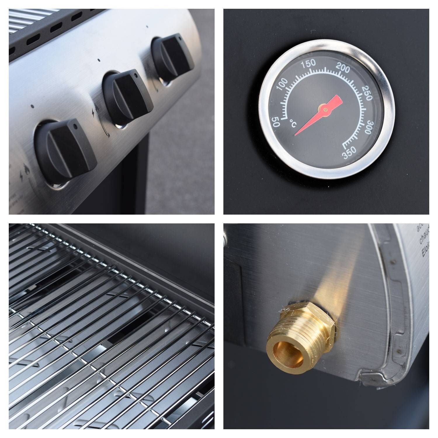 Grill gazowy 3-palnikowy o mocy 8,4 kW – Lofoty