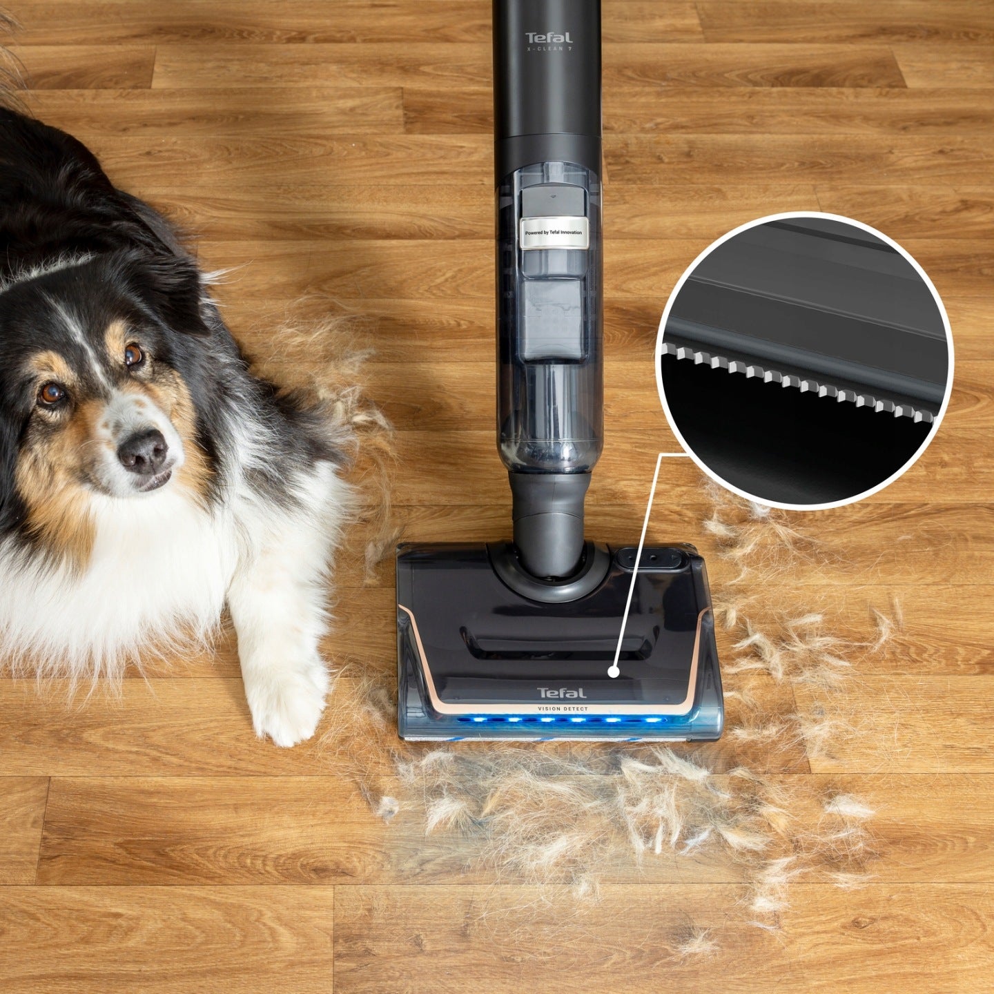 Odkurzacz pionowy bezprzewodowy myjący Tefal X-Clean 7 GF5736