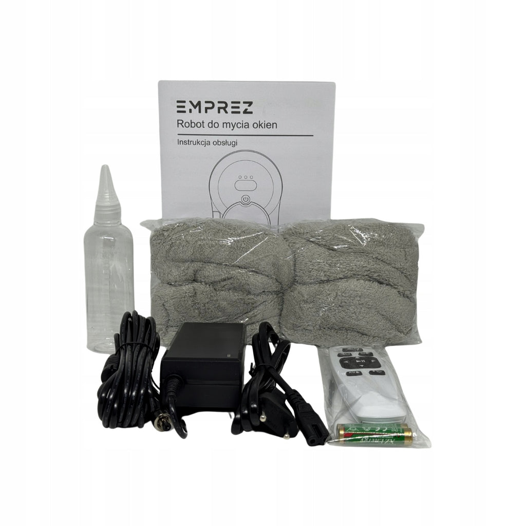 Emprez F19 Robot do mycia szyb i okien 3000Pa | Aplikacja | 4 Spryskiwacze