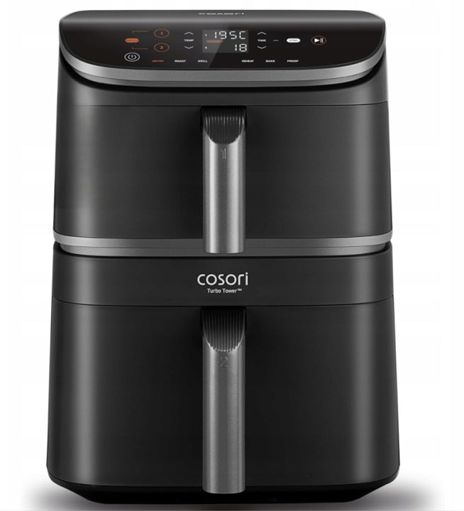 Cosori FRYTKOWNICA BEZTŁUSZCZOWA AIR FRYER COSORI TURBO TOWER CAF-DC111-ADE +RUSZT