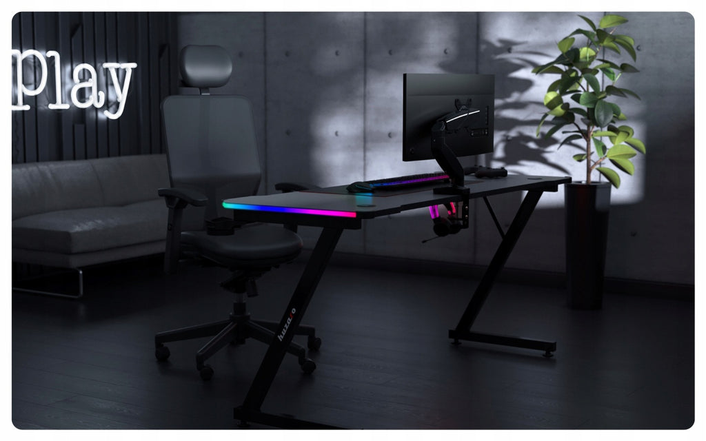 UCHWYT na MONITOR TV LED LCD Biurkowy OBROTOWY 360° uniwersalny 15 - 27