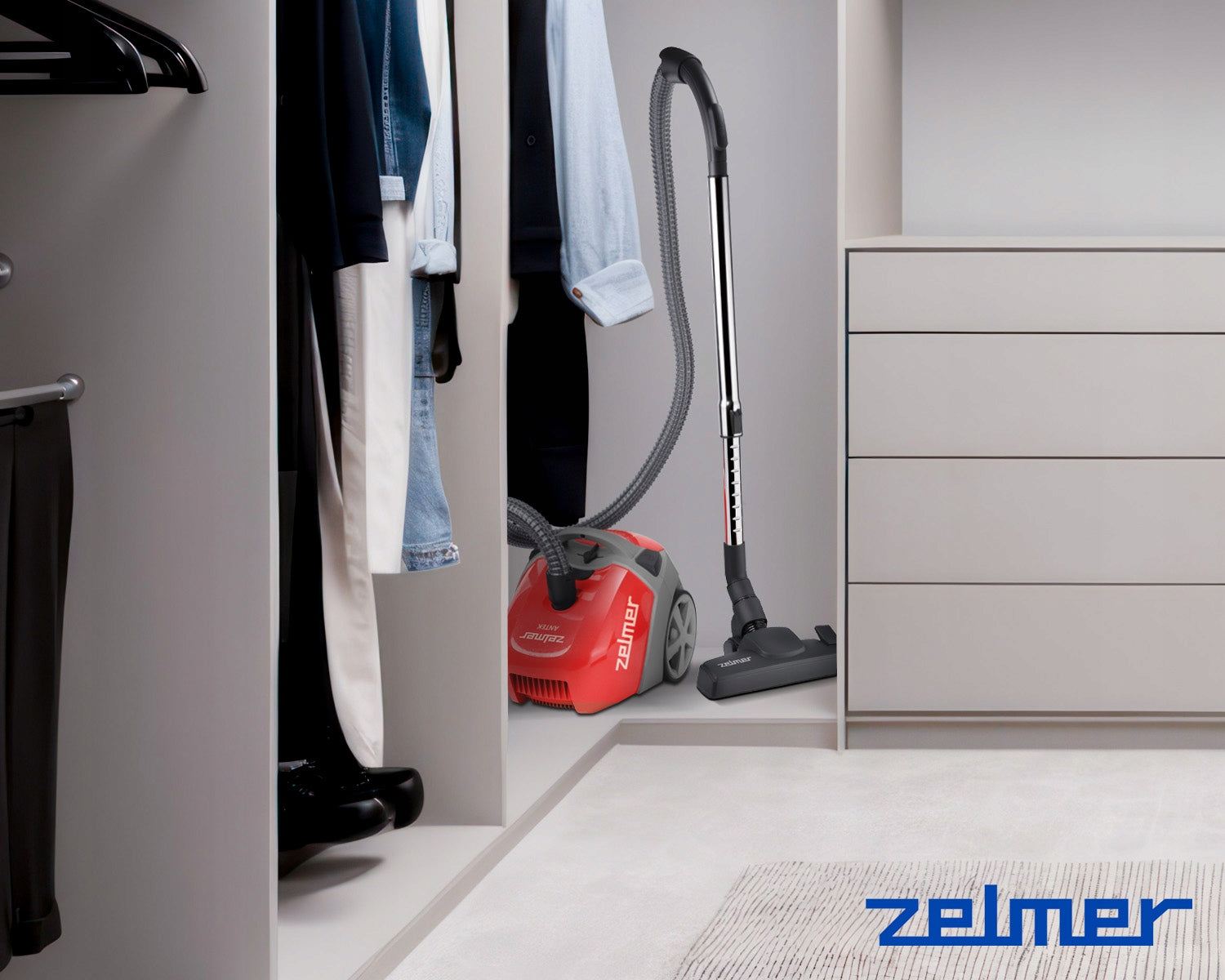 ODKURZACZ WORKOWY ZELMER ANTEK TRADYCYJNY Z FILTREM HEPA +KOŃCÓWKI ECO 900W
