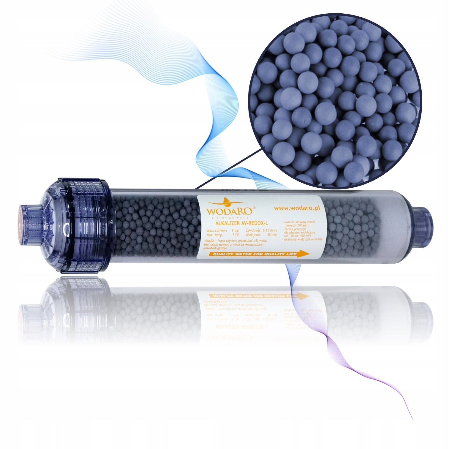 RO8 FILTR DO WODY OSMOZA JONIZATOR STRUKTURYZATOR AQUA VITA REDOX MINERAŁY