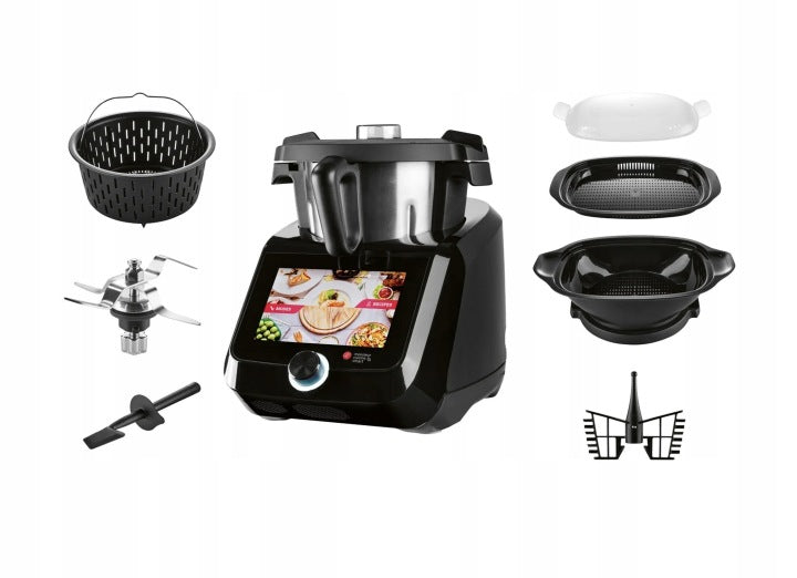 SilverCrest MONSIEUR CUISINE ROBOT KUCHENNY LIDLOMIX CZARNY SMART C1 Wi-Fi 2026 PL