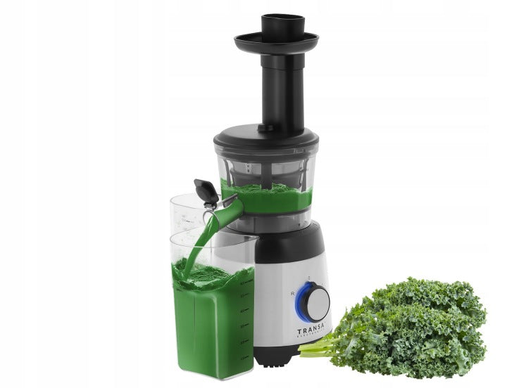 Transa Electronics WYCISKARKA WOLNOOBROTOWA DO SOKÓW OWOCÓW WARZYW JuiceWell DUŻA MOC 400W