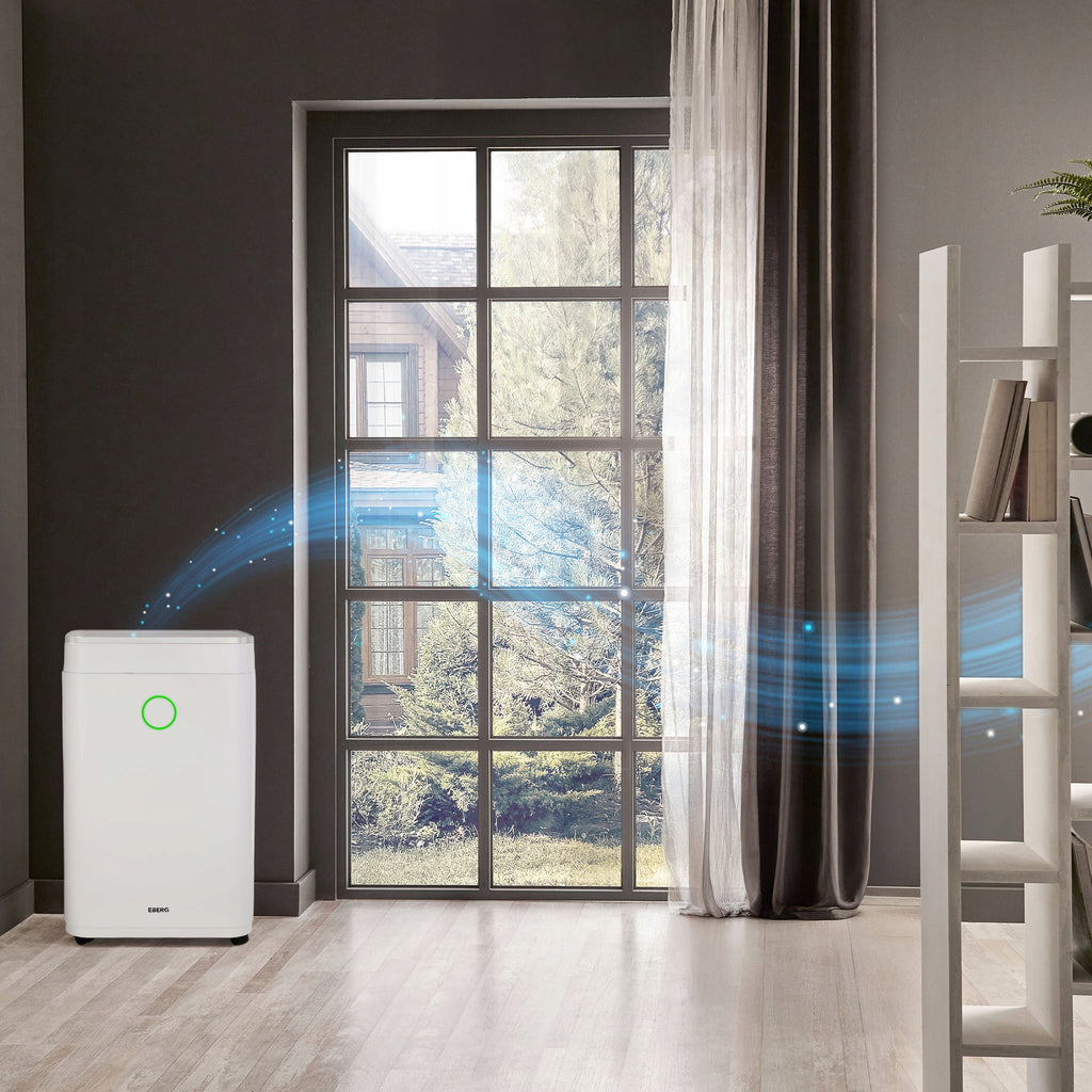 Osuszacz powietrza EBERG RICO pochłaniacz 12l/24h +WiFi +TIMER +higrostat