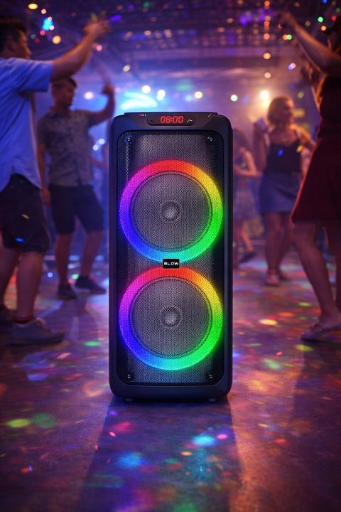 Blow GŁOŚNIK BLUETOOTH PRZENOŚNY BEZPRZEWODOWY DUŻY MIKROFON KARAOKE 280W