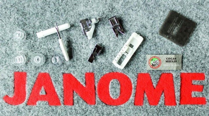Janome REWELACYJNA domowa Maszyna do Szycia JANOME JUNO E1015 + GRATIS PORADNIK