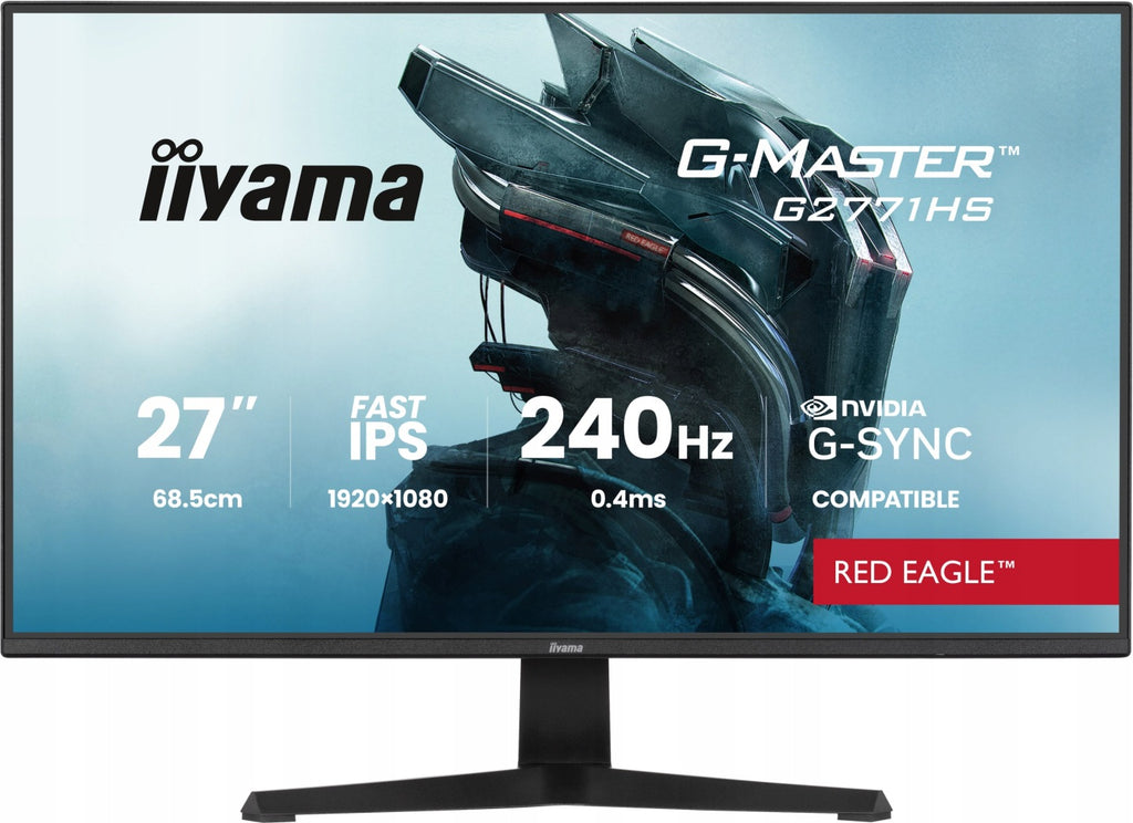 iiyama Monitor iiyama G-Master G2771HS-B1 Red Eagle 27 IPS LED 240Hz 0,4ms HDMI DP