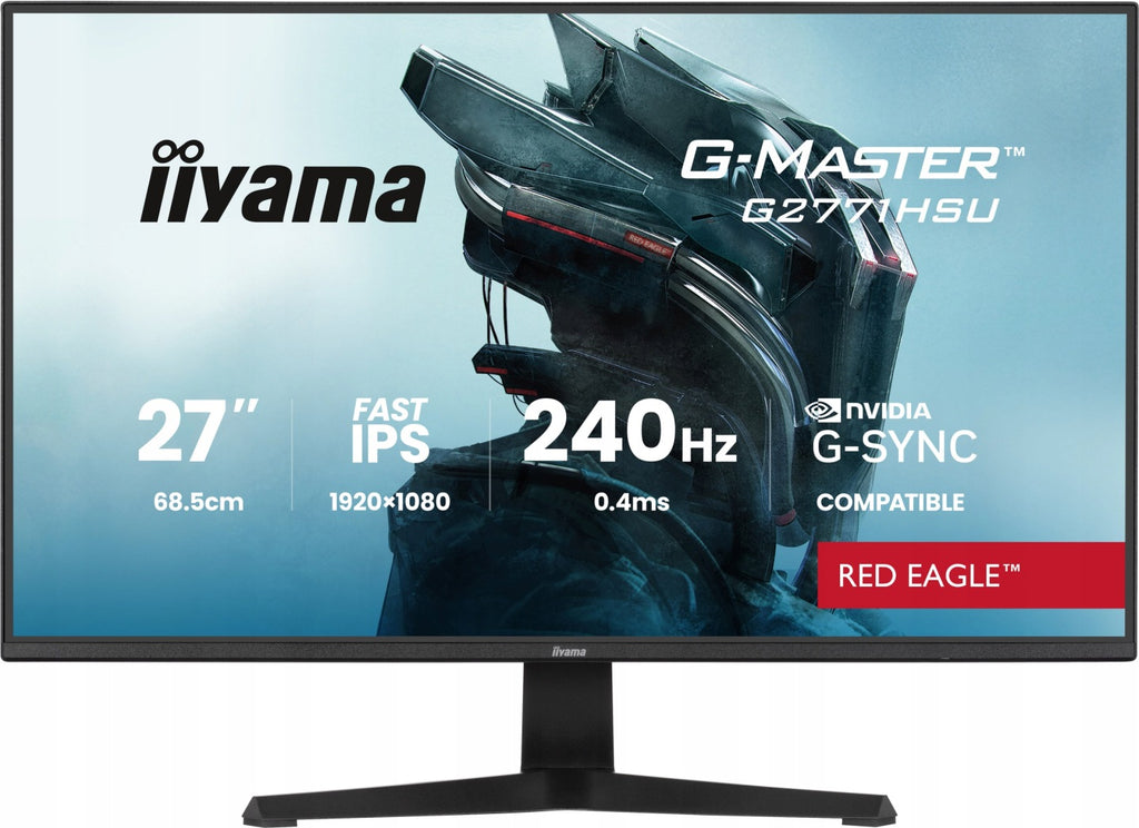 iiyama Monitor iiyama G-Master G2771HS-B1 Red Eagle 27 IPS LED 240Hz 0,4ms HDMI DP