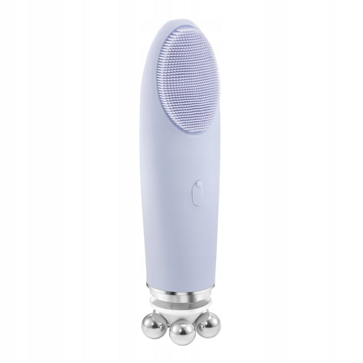 Beauty Limited Szczoteczka soniczna do twarzy 5w1 MASAŻ Kobido Ciepły Rotacja IPX5 Gray