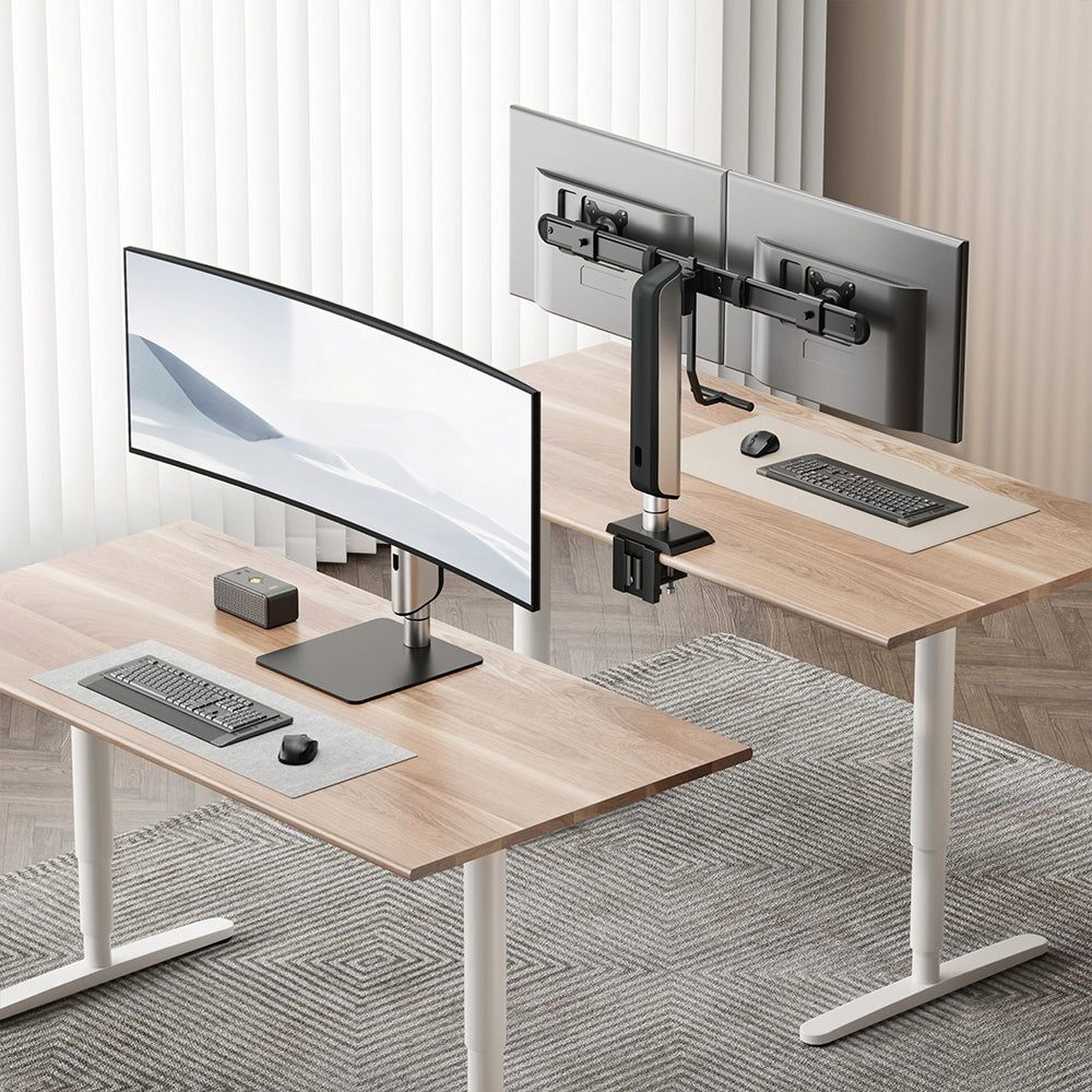 Mobilny uchwyt na Monitor 17-49 18 kg REGULACJA VESA Spacetronik