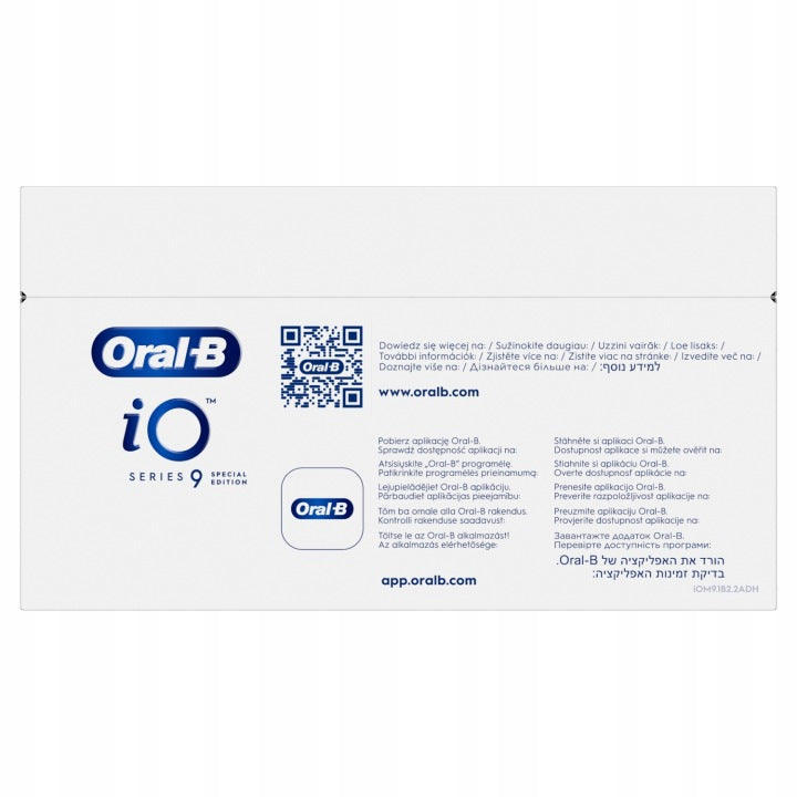 OdkryjOral B Oral-B iO 9 Szczoteczka elektryczna do zębów edycja specjalna z etui