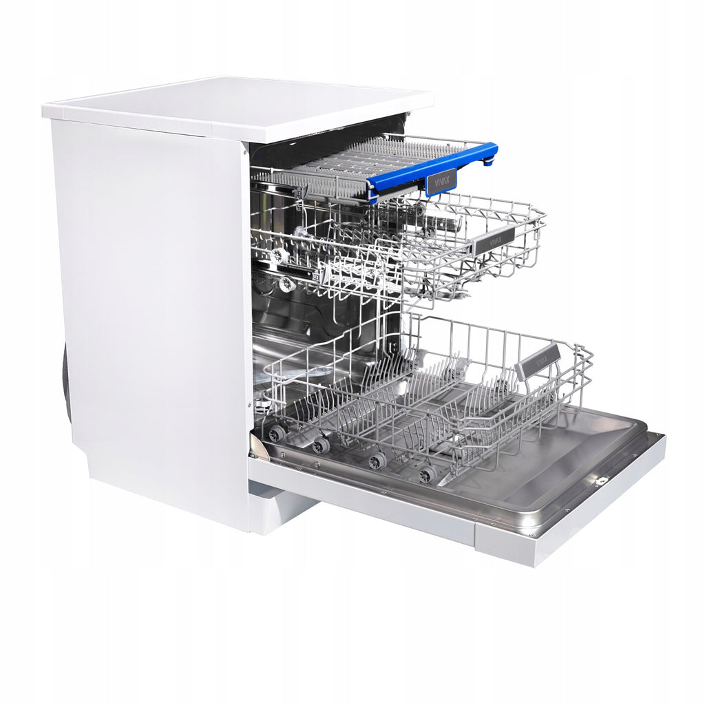 Zmywarka Wolnostojąca Vivax DW-601473C Biała 60cm Trzeci Kosz 14kp 2+3 lata