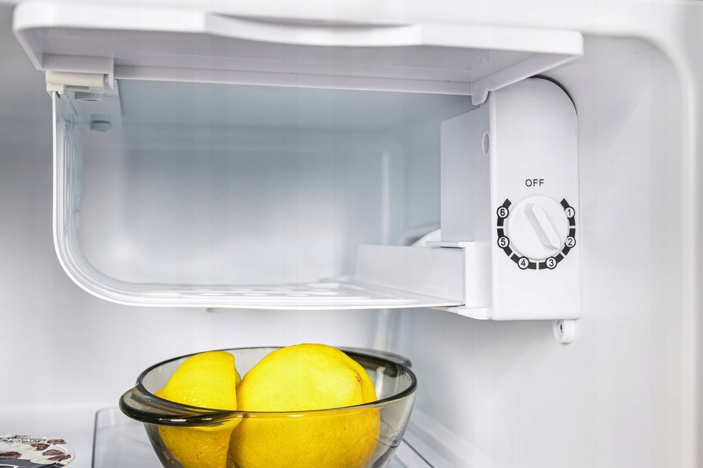 Sigma Mini lodówka do Biura Hotelu Czarna 50cm 43L Minibar Podblatowa Cicha