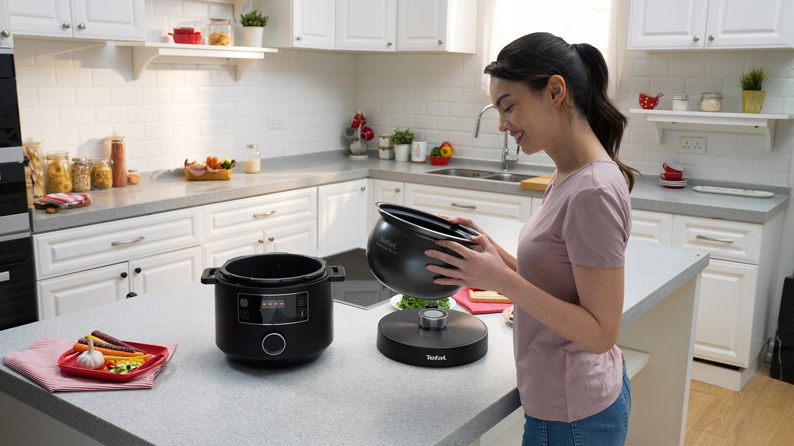Multicooker TEFAL Turbo Cuisine CY754 ryżowar 10 PROGRAMÓW 4,8l