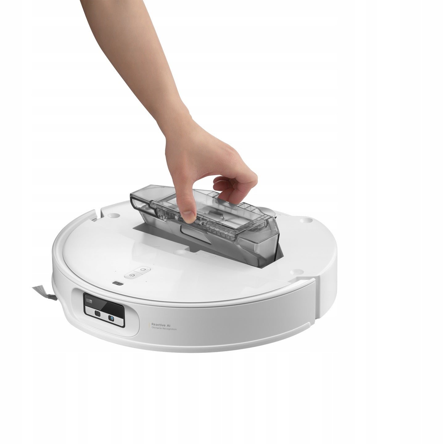 Robot sprzątający Roborock Qrevo EdgeT Ultra-cienki z kamerą AI, mopowaniem, stacj