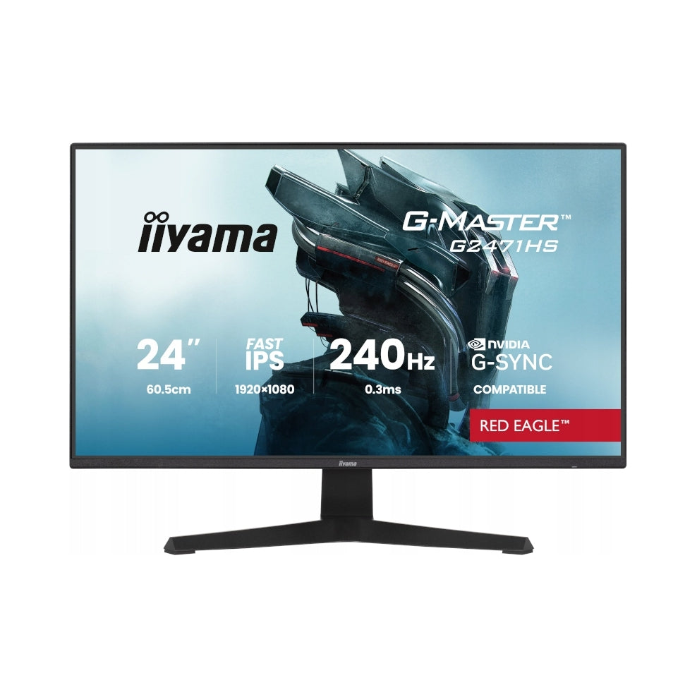 iiyama 2X Monitor LED 24 iiyama G-Master G2471HS-B1 Red Eagle