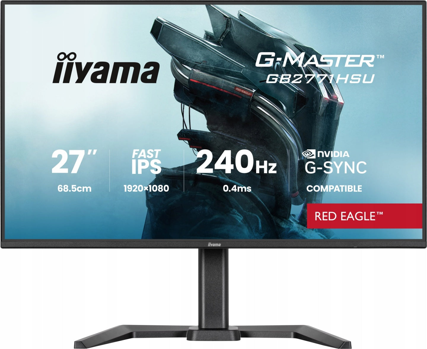 iiyama Monitor iiyama G-Master GB3272QSU-B1 Red Eagle - 180Hz QHD Fast IPS 31.5