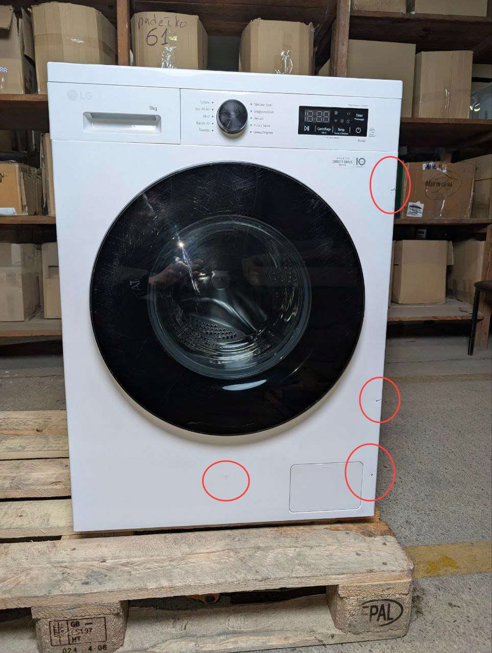 Pralka LG F4W90722W 9kg 1400 obr/min 71 dB Biały