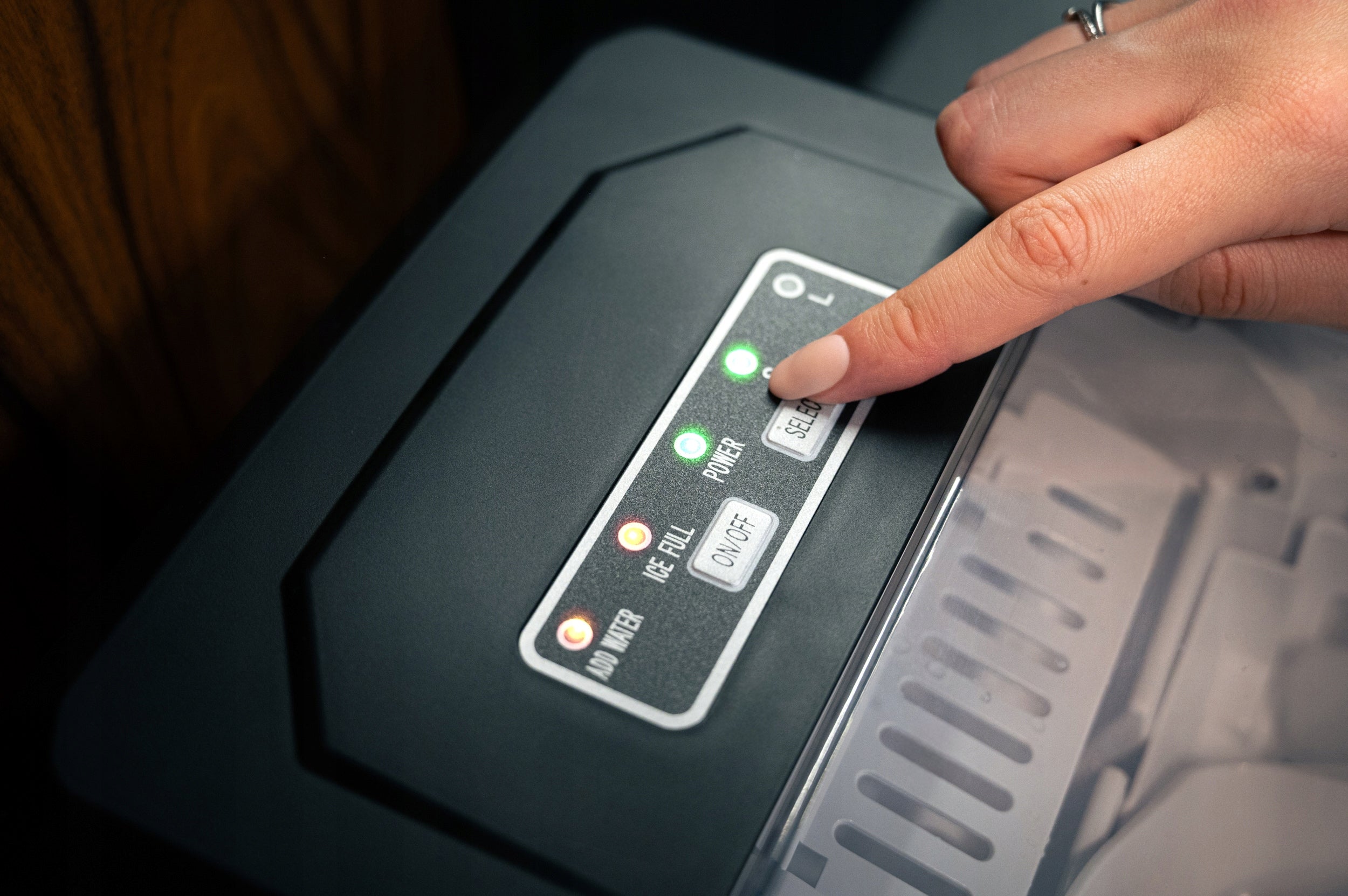 Kostkarka do lodu ICE wydajna szybka cicha maszyna do kostek 12kg +łopatka
