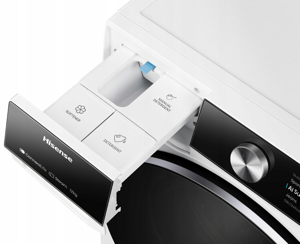 Pralka wolnostojąca HISENSE WF7S1247BW Seria 7S 12kg Biała