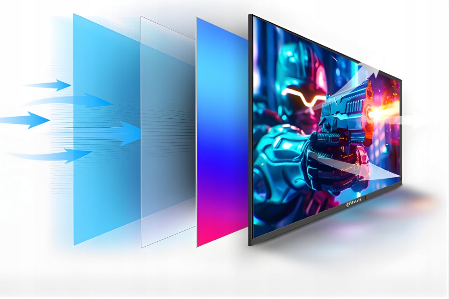 Dahua Monitor Gamingowy Bezramkowy DAHUA 27 Cali Full HD 144HZ 1MS IPS Głośniki