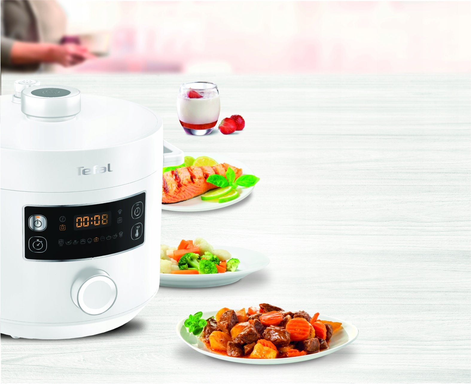 Multicooker TEFAL Turbo Cuisine CY754 ryżowar 10 PROGRAMÓW 4,8l