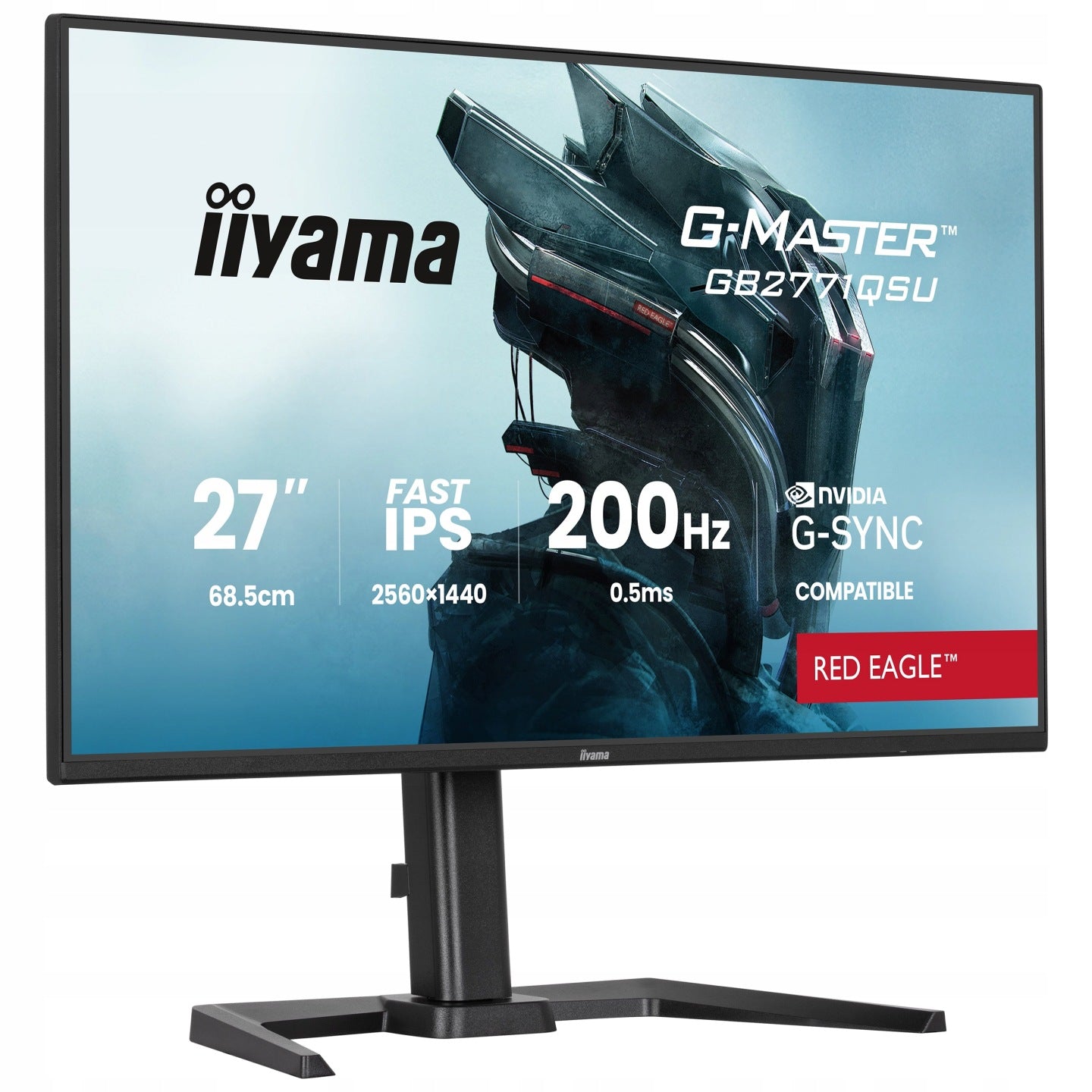 iiyama Monitor iiyama G-Master GB3272QSU-B1 Red Eagle - 180Hz QHD Fast IPS 31.5