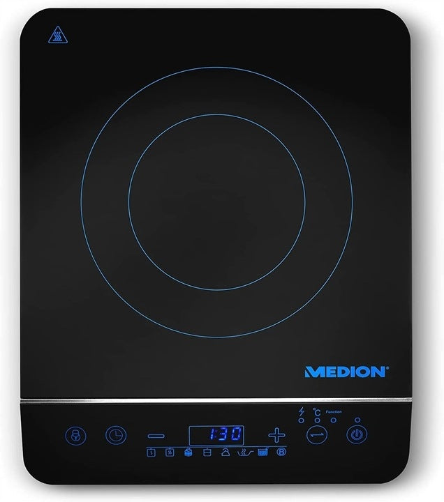 Medion MOCNA PŁYTA INDUKCYJNA KUCHENKA PRZENOŚNA 2000W TIMER 8 PROGRAMÓW