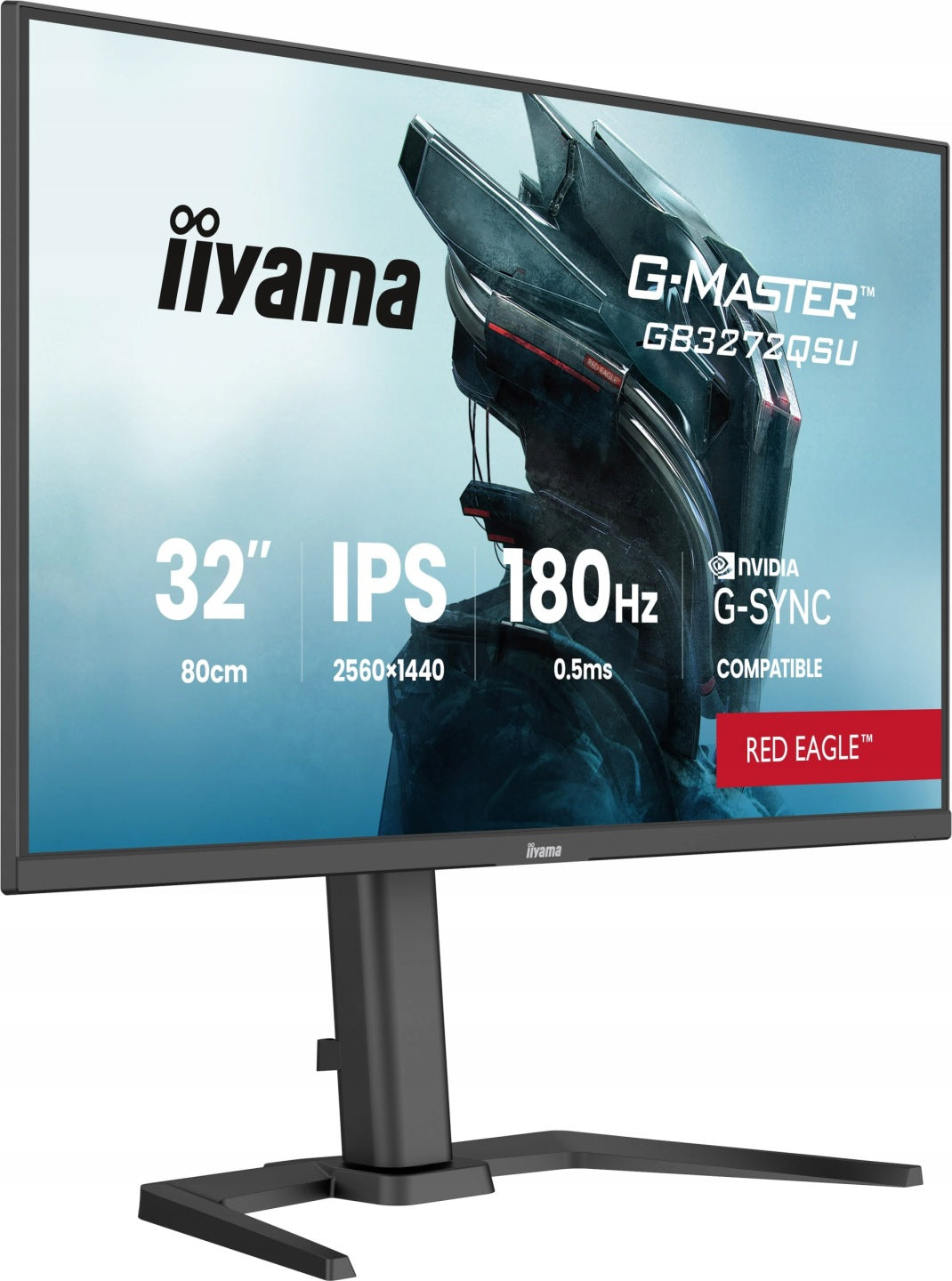 iiyama Monitor iiyama G-Master GB3272QSU-B1 Red Eagle - 180Hz QHD Fast IPS 31.5