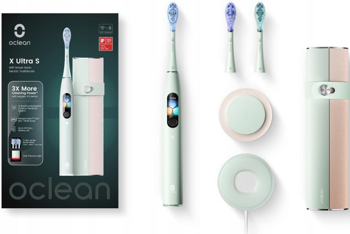 Oclean Szczoteczka soniczna OCLEAN X Ultra Set Miętowa