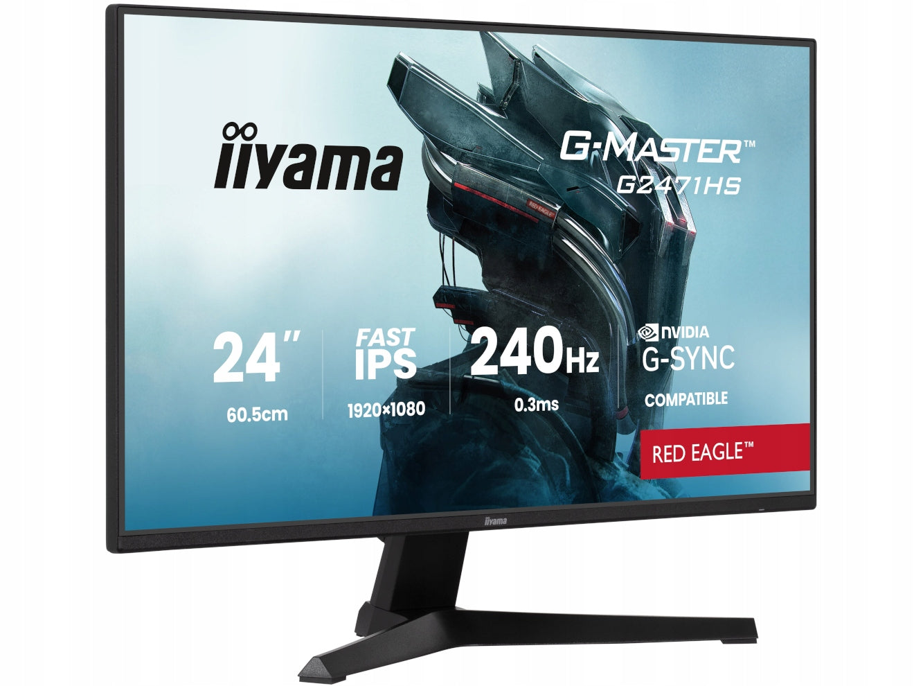 iiyama Monitor iiyama G-Master GB3272QSU-B1 Red Eagle - 180Hz QHD Fast IPS 31.5