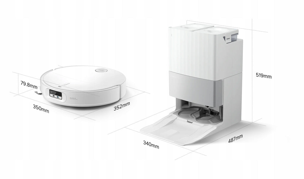 Robot sprzątający Roborock Qrevo Edge 5V1 FlexiArm Duodrive Stacja 3.0