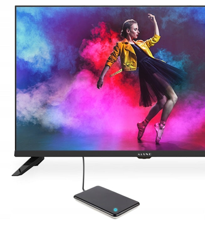 Kiano Telewizor bezramkowy LED direct Kiano Elegance Smart TV 32 HD Ready czarny
