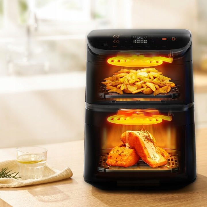 Cosori FRYTKOWNICA BEZTŁUSZCZOWA AIR FRYER COSORI TURBO TOWER CAF-DC111-ADE +RUSZT