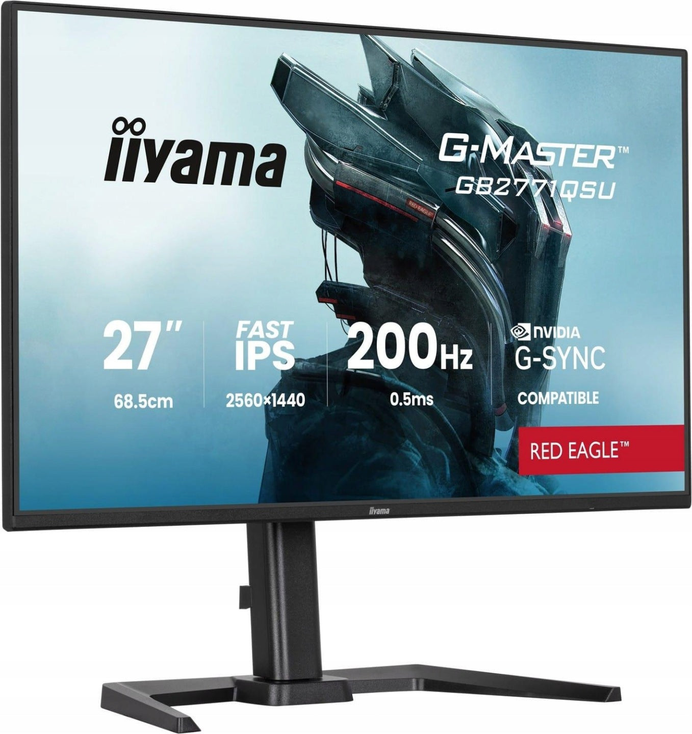 iiyama Monitor iiyama G-Master GB3272QSU-B1 Red Eagle - 180Hz QHD Fast IPS 31.5