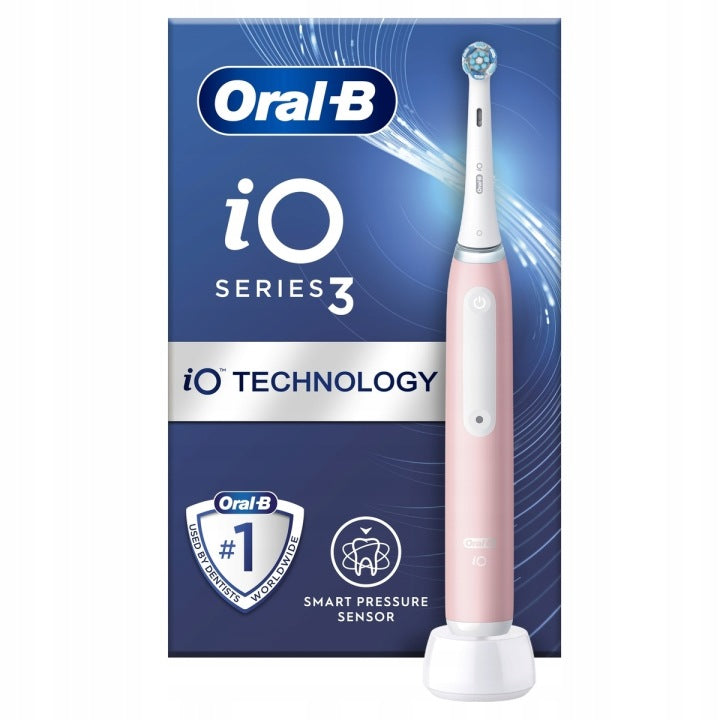 OdkryjOral B Oral-B iO3 Różowa Szczoteczka elektryczna