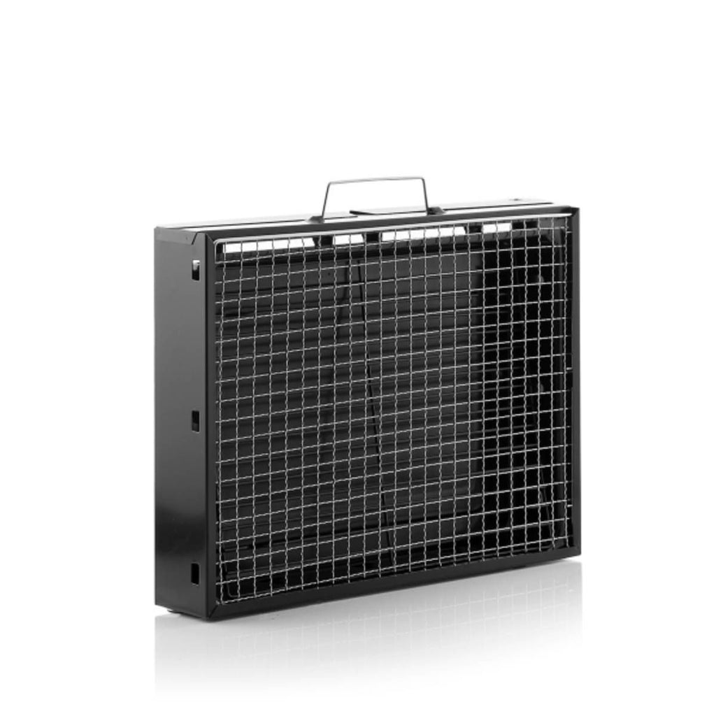 Innovagoods przenośny składany grill węglowy 35x27 cm dla 2 osób (żelazny)