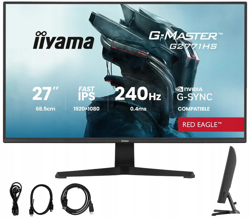 iiyama Monitor iiyama G-Master G2771HS-B1 Red Eagle 27 IPS LED 240Hz 0,4ms HDMI DP