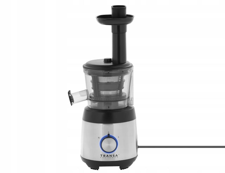 Transa Electronics WYCISKARKA WOLNOOBROTOWA DO SOKÓW OWOCÓW WARZYW JuiceWell DUŻA MOC 400W