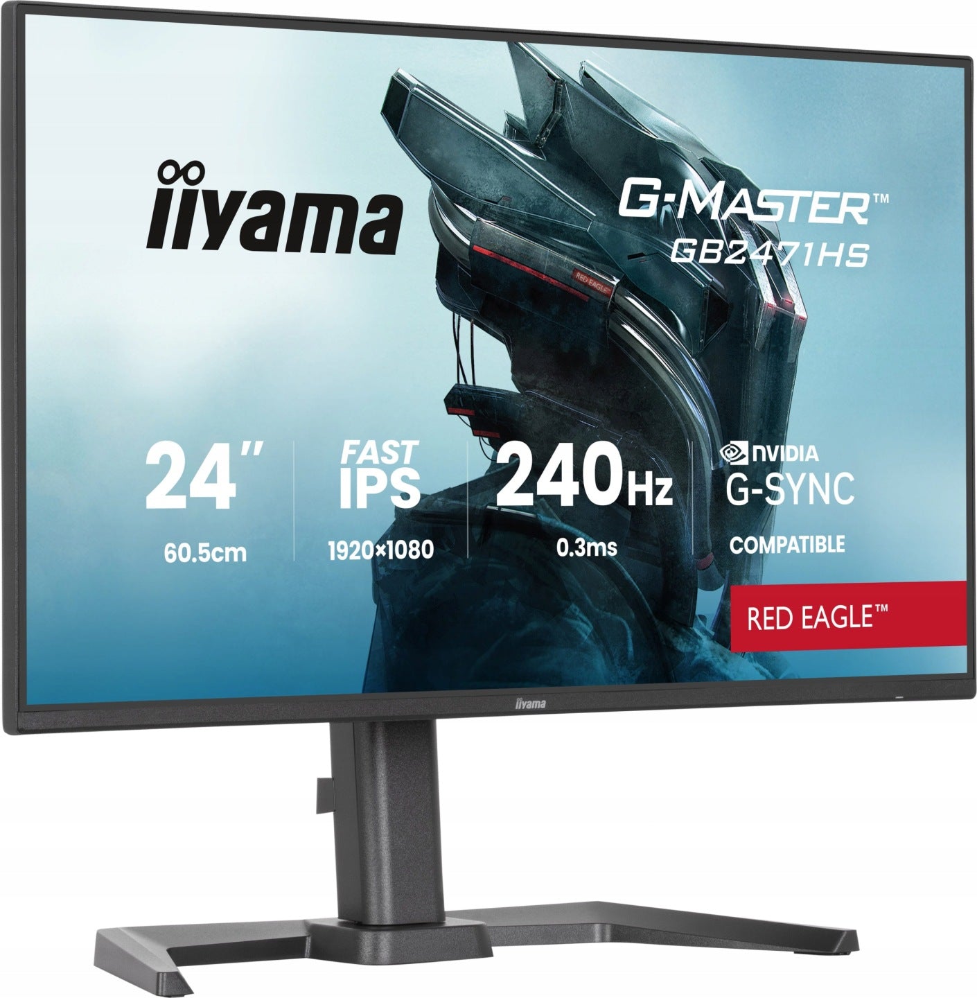 iiyama Monitor iiyama G-Master G2771HS-B1 Red Eagle 27 IPS LED 240Hz 0,4ms HDMI DP