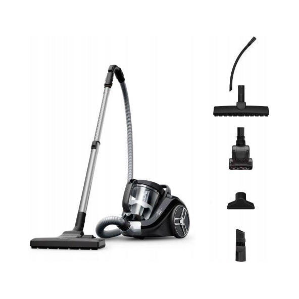 Odkurzacz bezworkowy Tefal Compact Power XXL TW4B75 mini turboszczotka