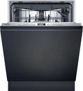 Siemens SN43ES14VE, iQ300 Smarter Geschirrspüler, Unterbau-Spülmaschine mit Besteckschublade, 60 cm, automatische Türöffnung dank autoOpen dry, besonders leise mit iQdrive-Motor, aquaStop, Edelstahl