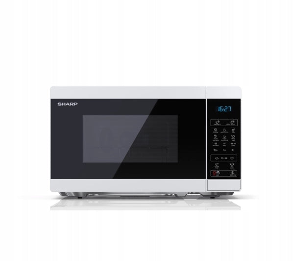 KUCHENKA MIKROFALOWA SHARP MIKROFALÓWKA YC-MG02E SREBRNA 800W 20L