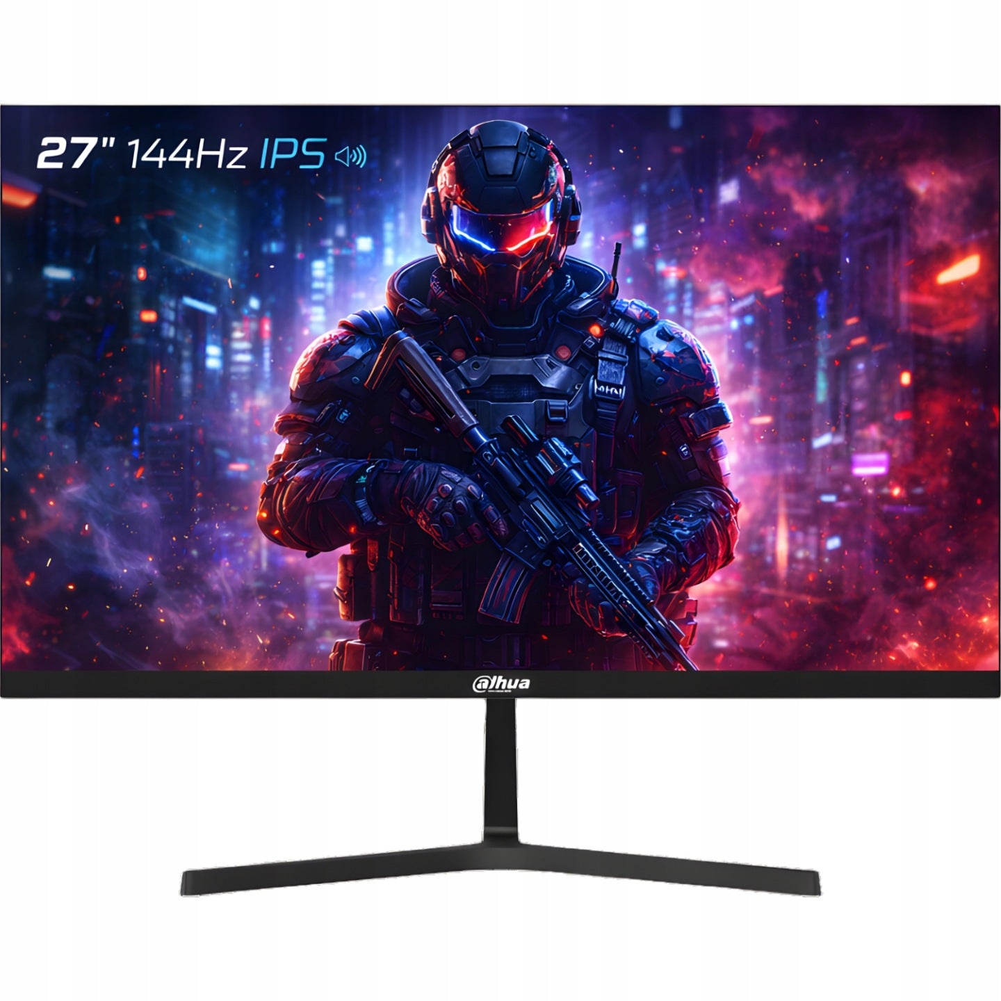 Dahua Monitor Gamingowy Bezramkowy DAHUA 27 Cali Full HD 144HZ 1MS IPS Głośniki