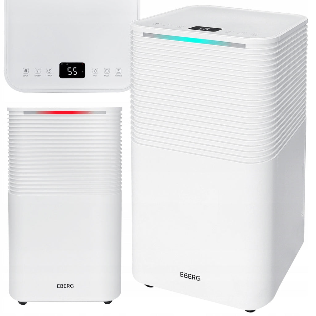 Osuszacz powietrza EBERG AZARI pochłaniacz 20l/24h +WiFi +TIMER +higrostat