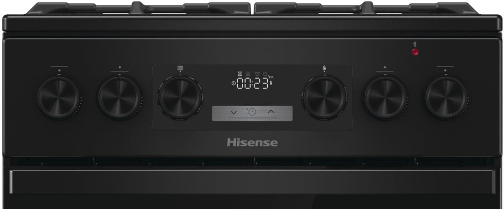 Kuchnia gazowa HISENSE HKS5D71BMPF Air Fry, program Pizza, 50 cm czarna