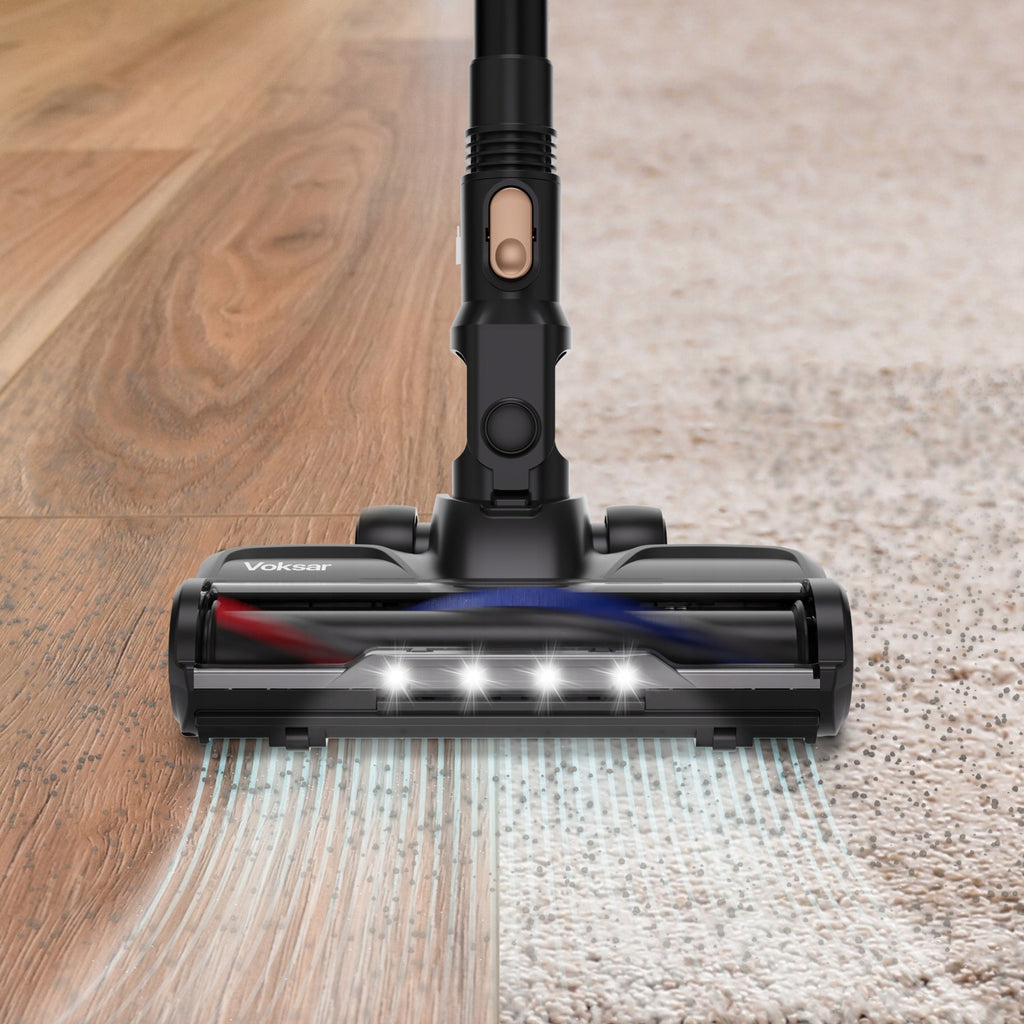 Odkurzacz Bezprzewodowy Pionowy Mopujący Myjący VOKSAR S11 PRO MOP 5w1 LED
